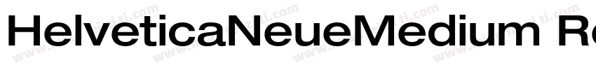 HelveticaNeueMedium Regular字体转换
